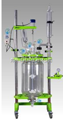 YSF－30L  防爆双层玻璃反应釜/交流感应电机双层玻璃反应釜 