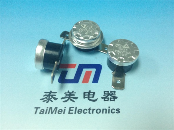 TM22温控器技术参数 电气参数:1)CQC、VDE、UL、CULAC250V50~60Hz5A/10A/15A(阻性负载) 2)ULAC125V50Hz15A(阻性负载) 动作温度范围:0-300(任选),温度精度:23510 回复与动作温度差:8~100(任选) 接线方式:插端子250#(弯0~90可选);插端子187#(弯0~90可选,厚度0.