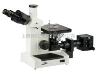 4XC三目倒置金相显微镜 